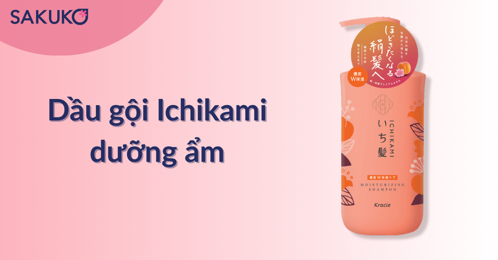 Dầu gội KRACIE Ichikami dưỡng ẩm