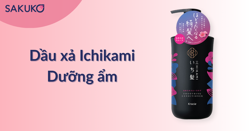 Dầu xả KRACIE Ichikami dưỡng ẩm
