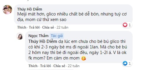 Review sữa Meiji mát, bé ít táo bón Review sữa Meiji mát, bé ít táo bón