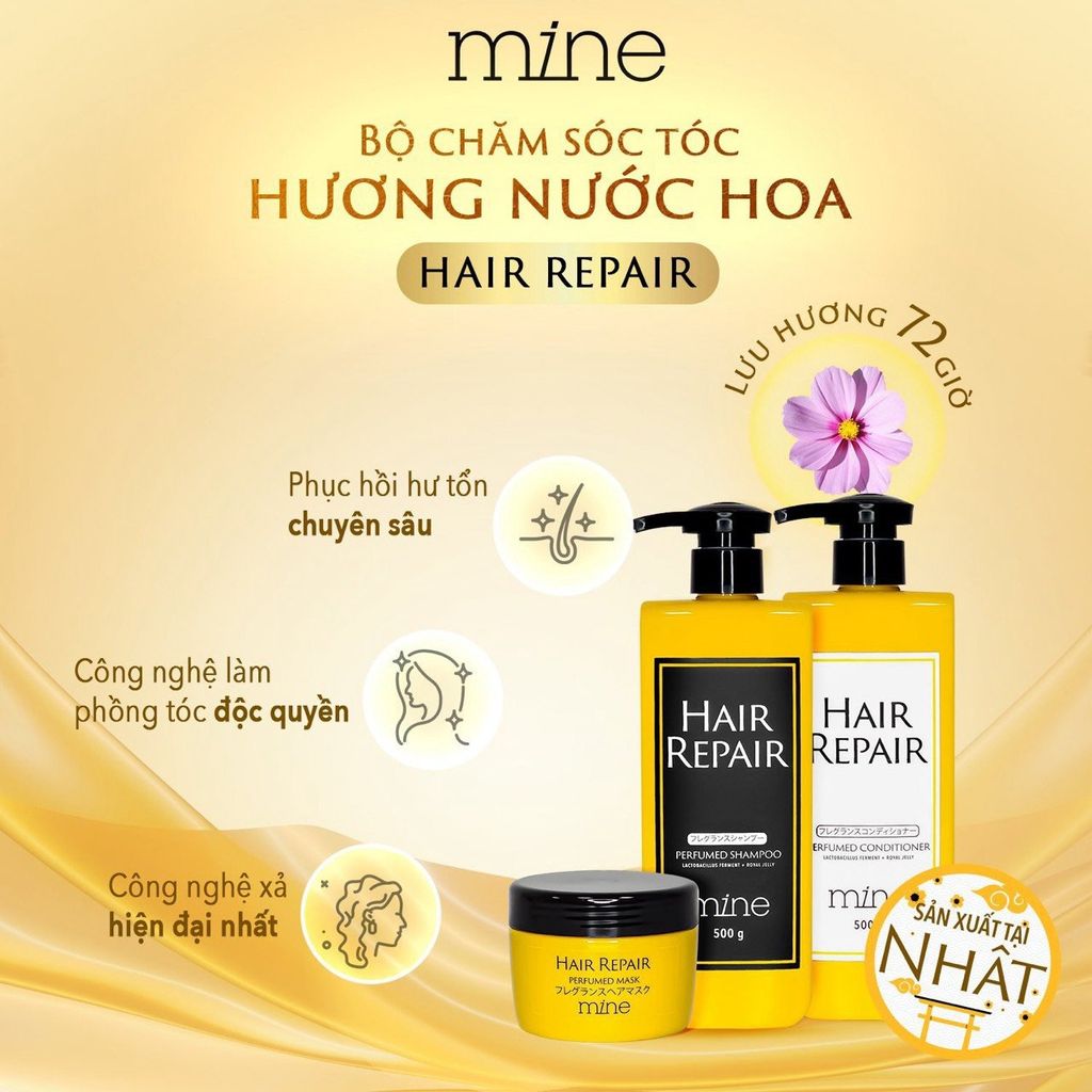 Bộ sản phẩm chăm sóc tóc Hương Nước Hoa