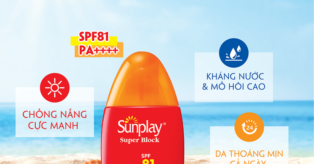 Công dụng của Sữa chống nắng Super Block 30g SUNPLAY