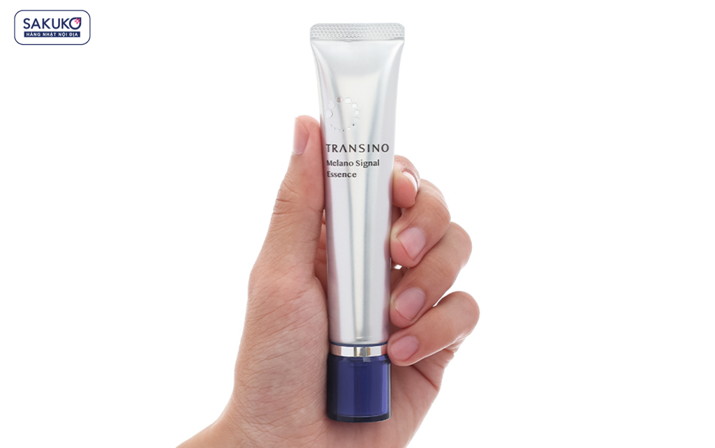 Tinh chất Transino Melano Signal Essence có ưu điểm loại bỏ các vết thâm nám, làm trắng da hiệu quả.
