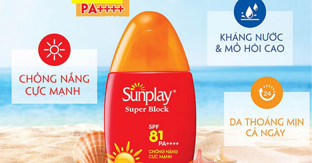 Công dụng của Sữa chống nắng Super Block 70g SUNPLAY