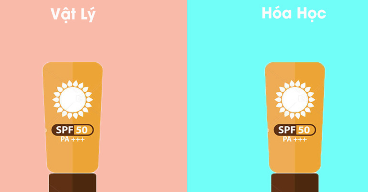 Phân biệt các loại kem chống nắng - Thuần vật lý và Hóa học