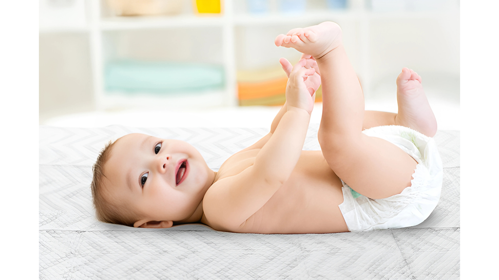 Mẹ nên lưu ý chọn bỉm cotton đúng kích thước để bé cảm thấy thoải mái khi sử dụng