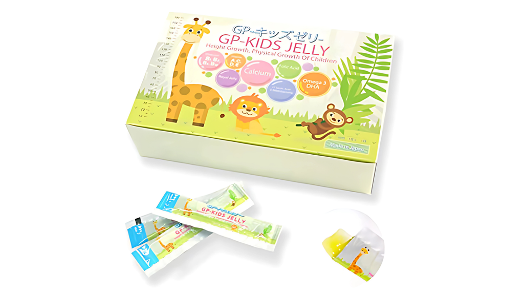 Thạch GP Kids Jelly dai giòn giúp trẻ ăn ngon miệng và cải thiện đề kháng hiệu quả