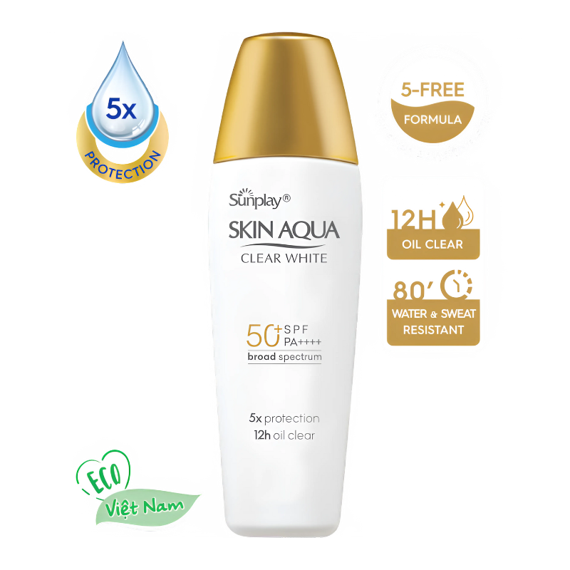 SUNPLAY - Sữa Chống Nắng Skin Aqua UV Moisture Milk SPF50+ PA++++ 30g