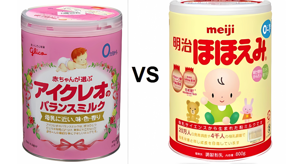 Nên chọn sữa nào cho bé yêu phát triển toàn diện: Glico hay Meiji?