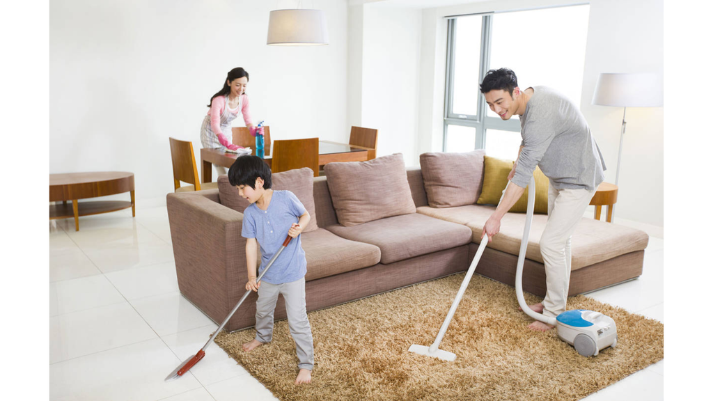 Luôn giữ nhà cửa sạch sẽ, thông thoáng cũng là cách tăng đề kháng cho trẻ hiệu quả