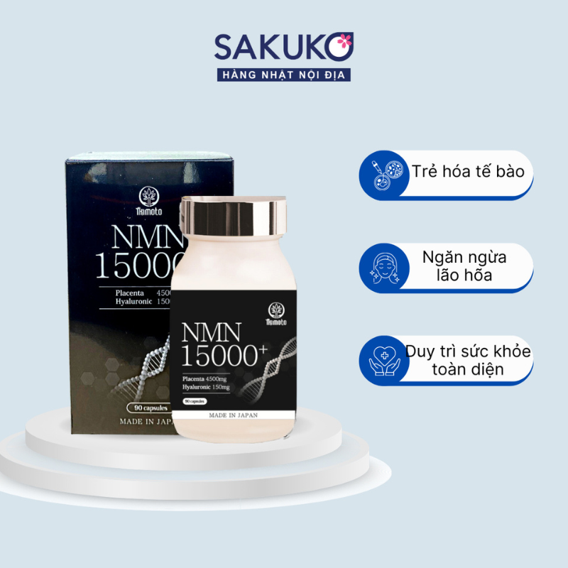 IKIMOTO - Thực phẩm bảo vệ sức khỏe NMN 18000+ (150 viên)