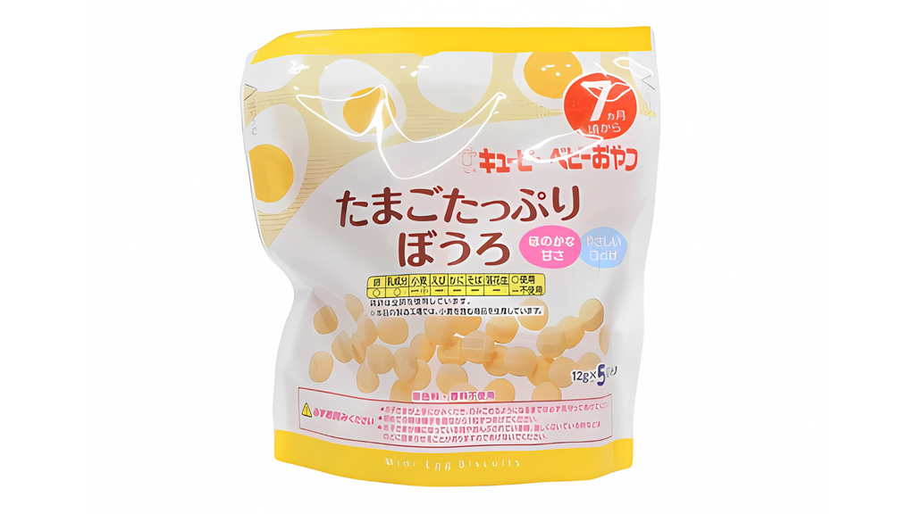Bánh ăn dặm Kewpie đề cao tiêu chí về chất lượng và an toàn.