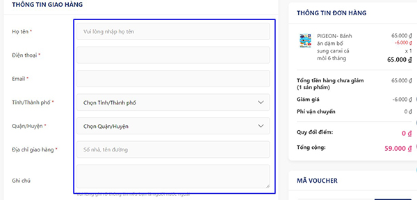 Mua bánh ăn dặm Nhật cho bé 6 tháng bước 6