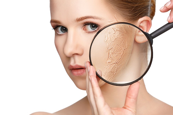 da bị khô nứt nẻ