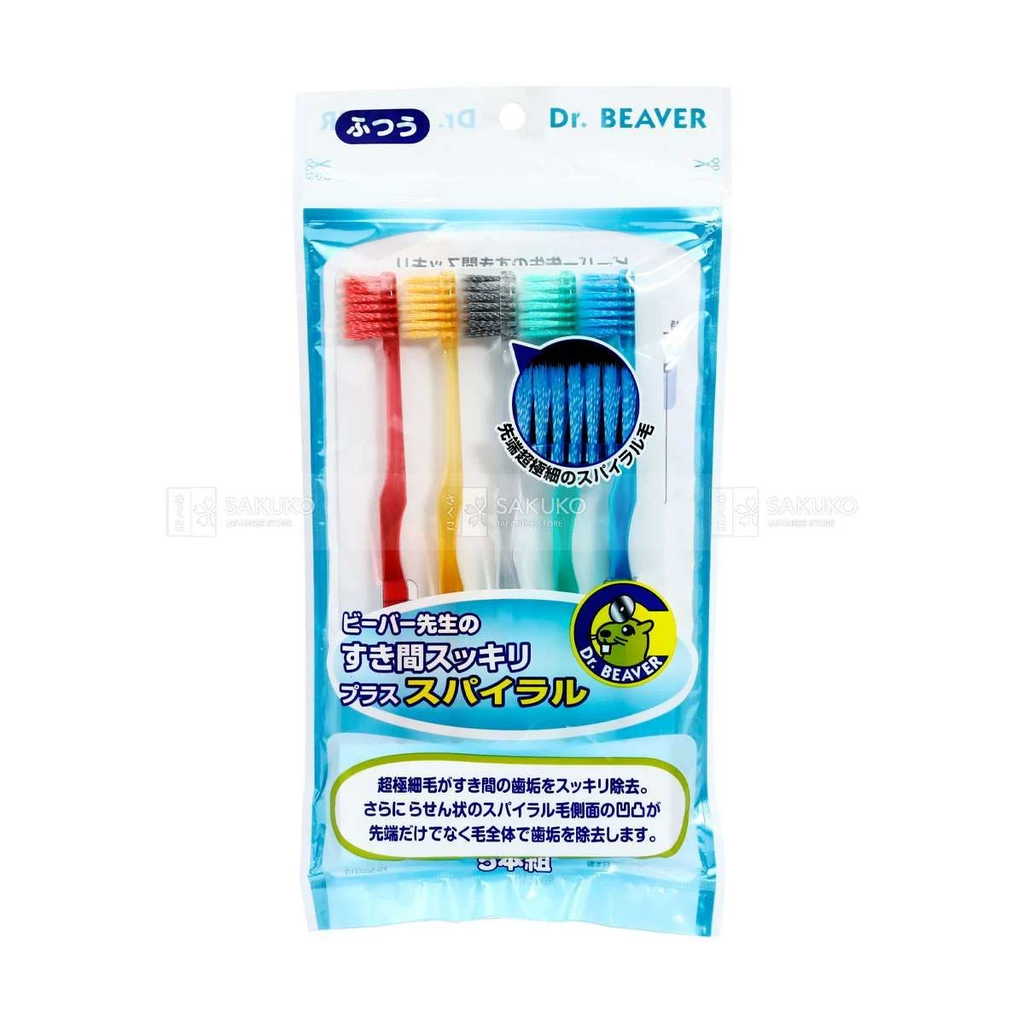 Bàn chải Spiral Dr.Beaver 5 chiếc UFC