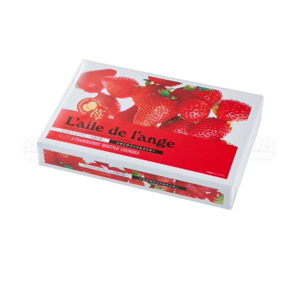 Bánh quế Waffle vị dâu tây YUGEYA