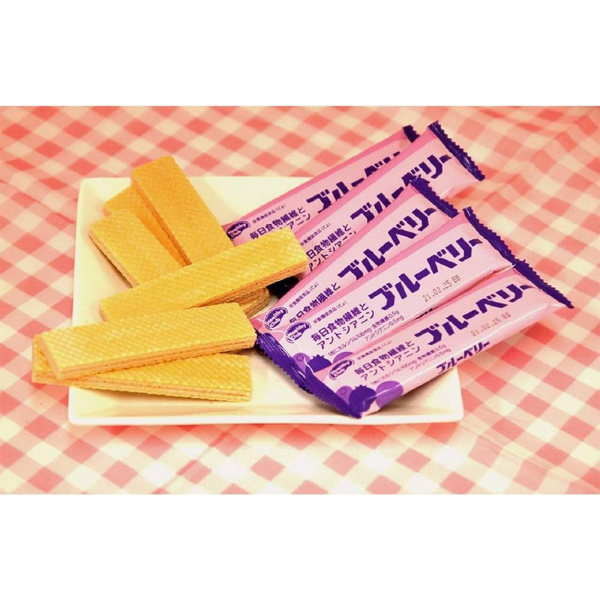 Bánh xốp bổ sung Canxi, Vitamin D vị việt quất HAMADA