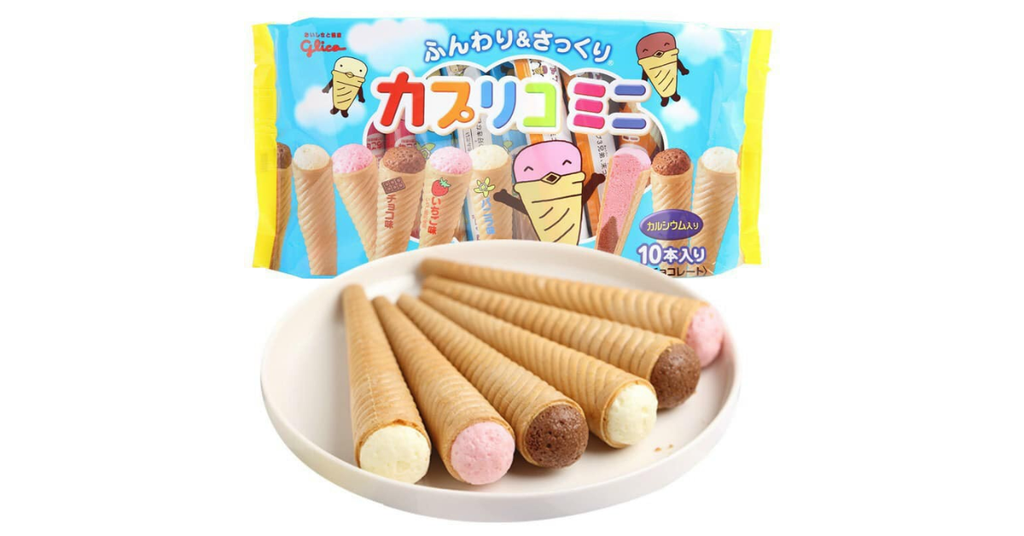 Thành phần của GLICO Bánh ốc quế 10 chiếc