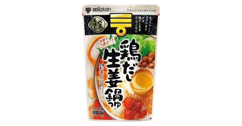 MIZKAN Nước lẩu gà vị gừng 750g