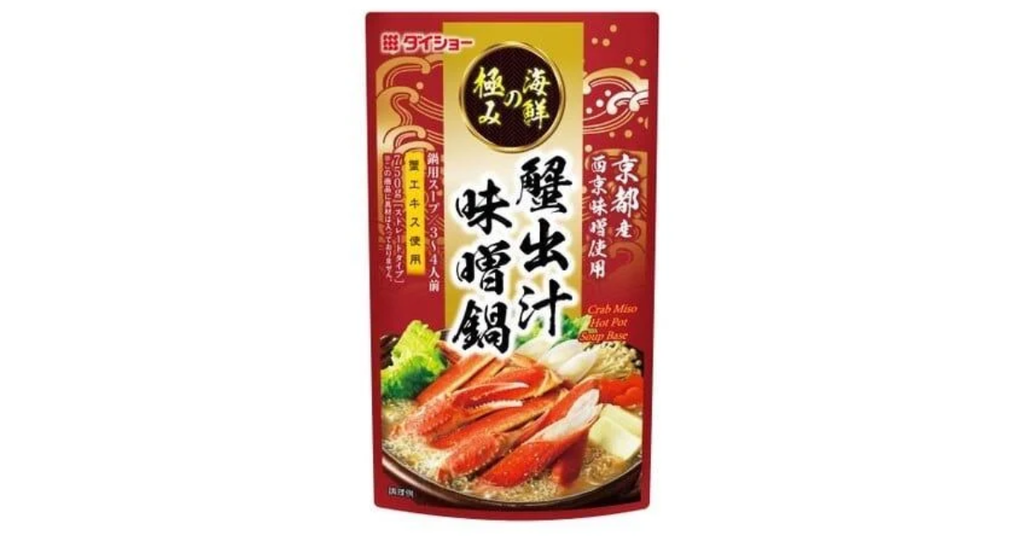 DAISHO - Nước lẩu vị cua tuyết và miso 750g