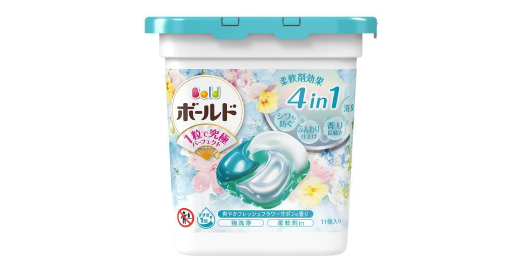 P&G - Viên giặt 4D Gel hương tươi mát 11 viên