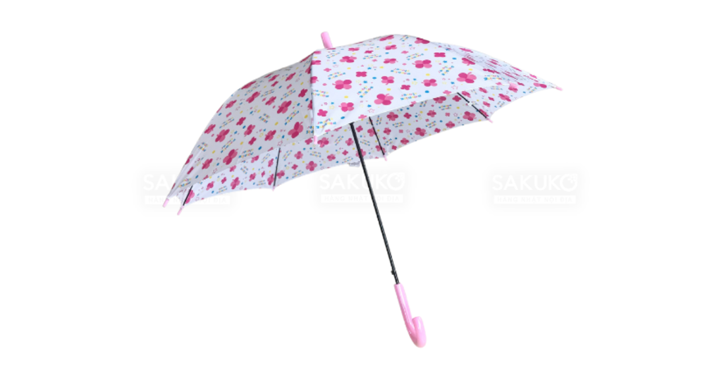 Cách sử dụng của Ô cán dài họa tiết 55cm ONISHI IRYO