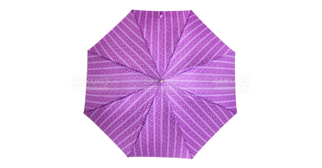 Công dụng của Ô cán dài cản gió 60cm (chấm bi tím) ONISHI IRYO