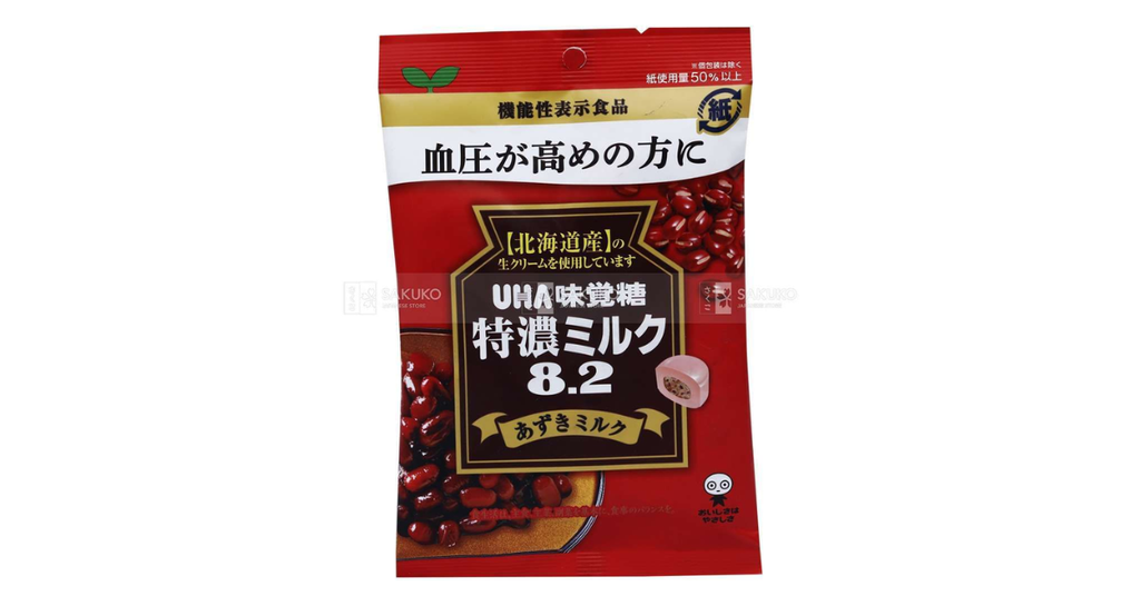Kẹo sữa đặc đậu đỏ UHA MIKAKUTO