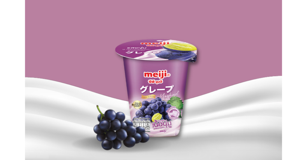 Công dụng của MEIJI Sữa chua thạch dừa vị nho 135g