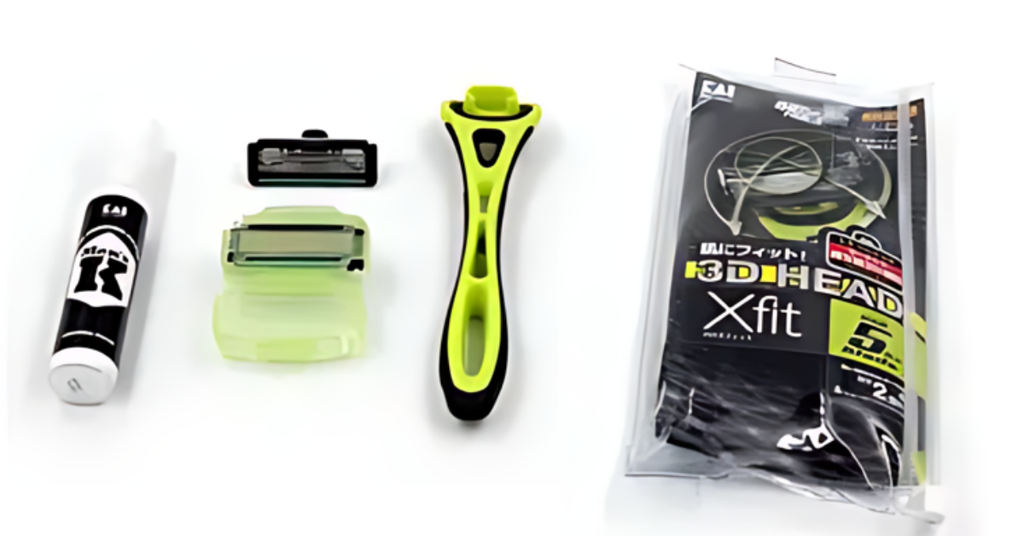Cách sử dụng Dao Cạo Râu KAI 5 Lưỡi Kép Xfit