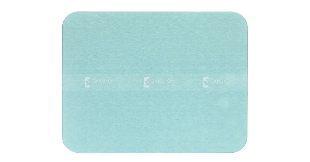 BESUTOKO - Thảm đá siêu thấm màu xanh 45x35x0.9cm