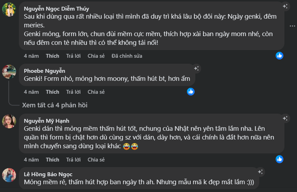 review đánh giá bỉm genki