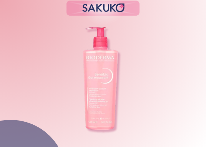 Sữa rửa mặt Bioderma Sensibio Gel moussant