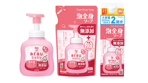Các loại sữa tắm gội Arau baby cho bé
