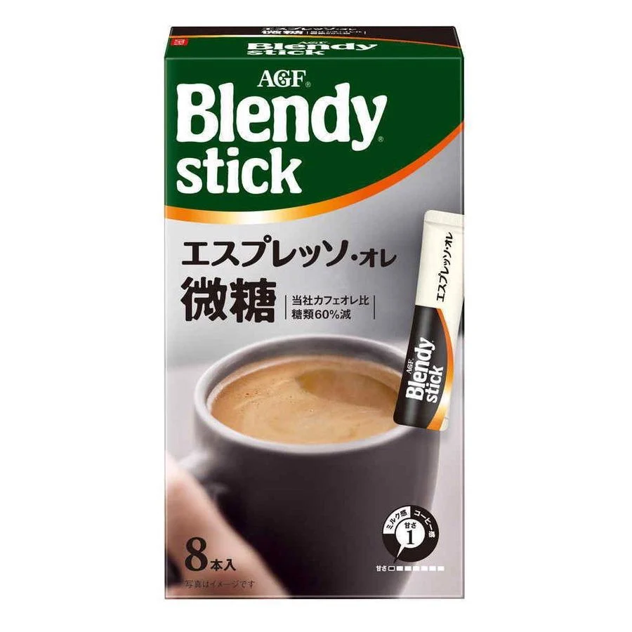 Cà phê hòa tan Blendy Stick espresso AGF 8 thanh
