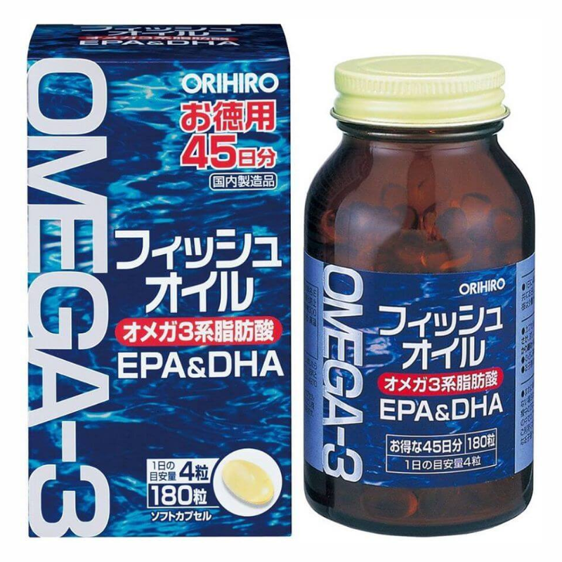 Công dụng dầu cá Omega 3 Orihiro
