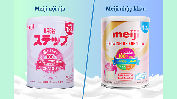 Cách nhận diện sữa Meiji Nhật nội địa