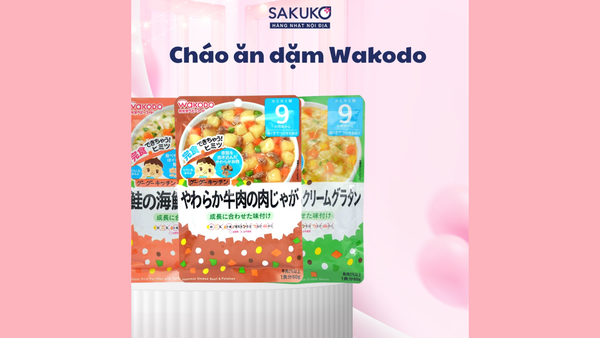 Cháo ăn dặm Wakodo