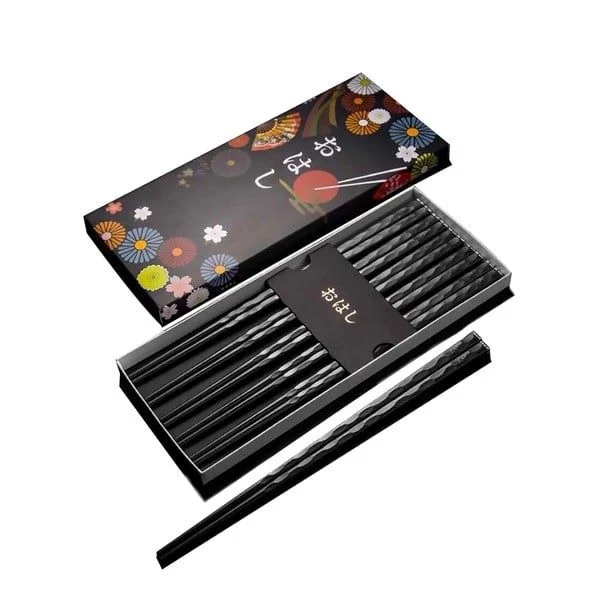 CHOPLA - Đũa Sợi Thủy Tinh Nano Bạc Shikisai (5đôi)