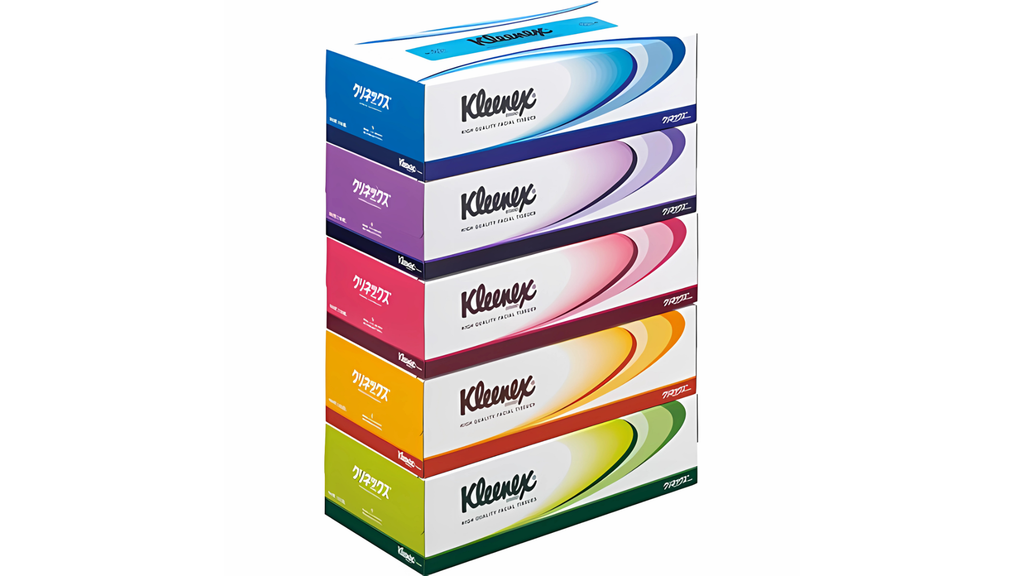 CRECIA- Hộp giấy ăn Kleenex set 5 hộp