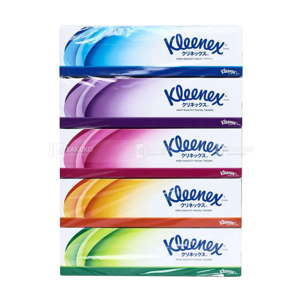 CRECIA - Hộp Giấy Ăn Kleenex Set 5 Hộp