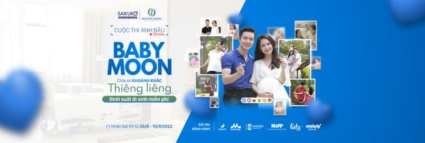 CUỘC THI ẢNH BẦU BABY MOON - CHIA SẺ KHOẢNH KHẮC THIÊNG LIÊNG