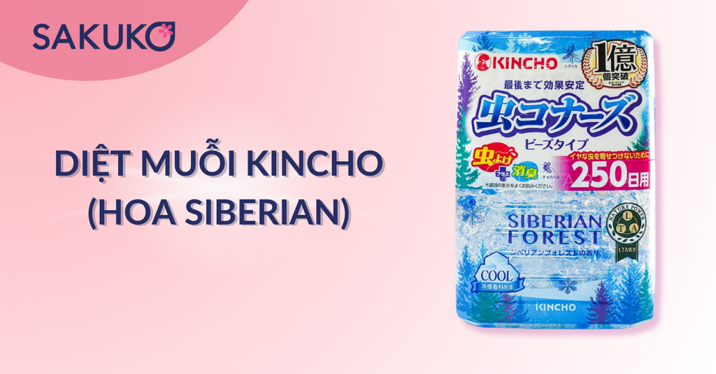 Dung dịch làm thơm phòng và đuổi muỗi Hoa SIBERIAN