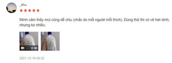 review dưỡng thể Hatomugi ban đêm