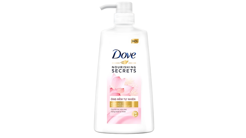 Sản phẩm dầu gội xả Dove Việt Nam sẽ có ghi chữ tiếng Việt và tiếng Anh.