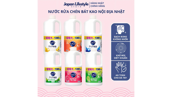 An toàn cho người dùng, kể cả trẻ nhỏ nếu bé tiếp xúc với dầu rửa bát