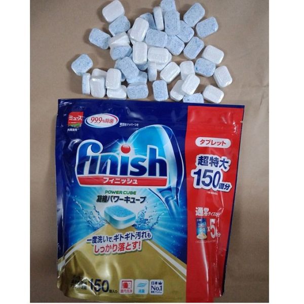 Viên rửa bát Finish cho máy rửa bát 150 viên
