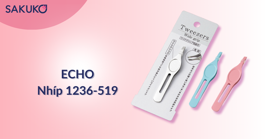 Nhíp ECHO 1236-519 thép không gỉ
