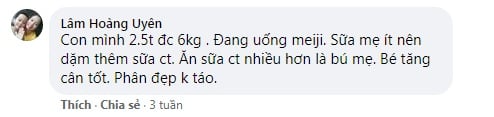 Review sữa Meiji trên Facebook Review sữa Meiji trên Facebook