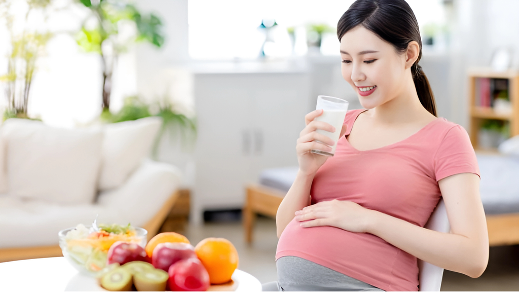 Sữa bầu Morinaga chứa lượng chất xơ lớn, hạn chế táo bón cho mẹ trong thai kỳ.