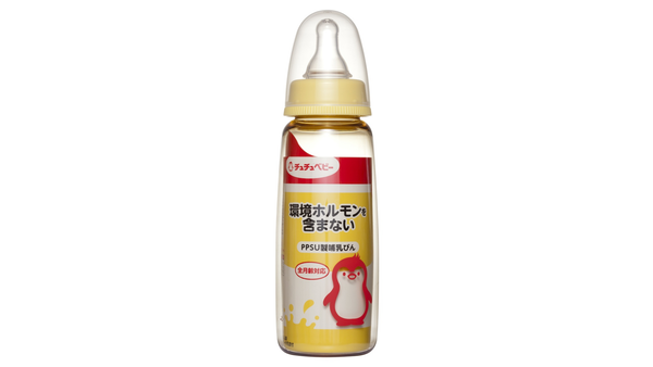Bình sữa Chuchu nhựa cổ hẹp 240ml giúp bé bú bình dễ dàng hơn